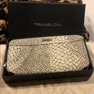 Wallet with a wrist strap